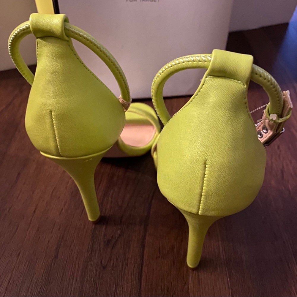 Prabal Gurung for Target lime green heel - Picture 5 of 6